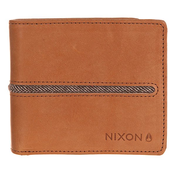 фото Кошелек Nixon Coastal Bi-Fold Zip Wallet Saddle