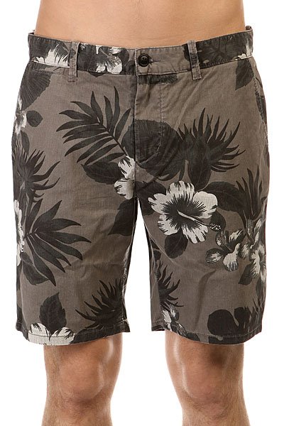 фото Шорты классические Quiksilver Krandy Chino Prin Wkst Castlerock