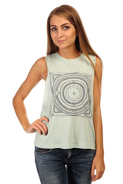 фото Майка женская Roxy Muscletrace J Tees Harbor Gray