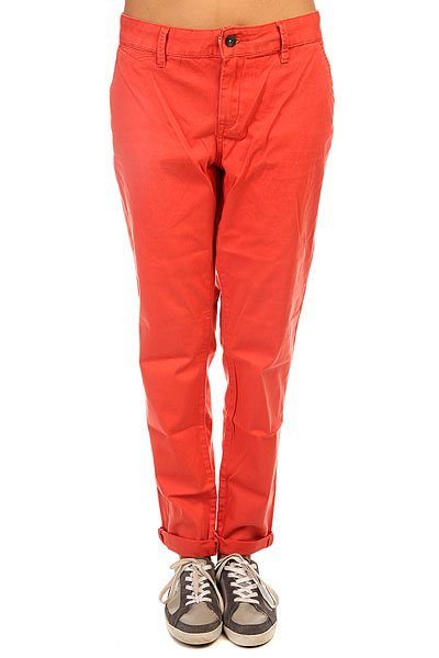 фото Штаны прямые женские Roxy Sunkissers J Pant Chili