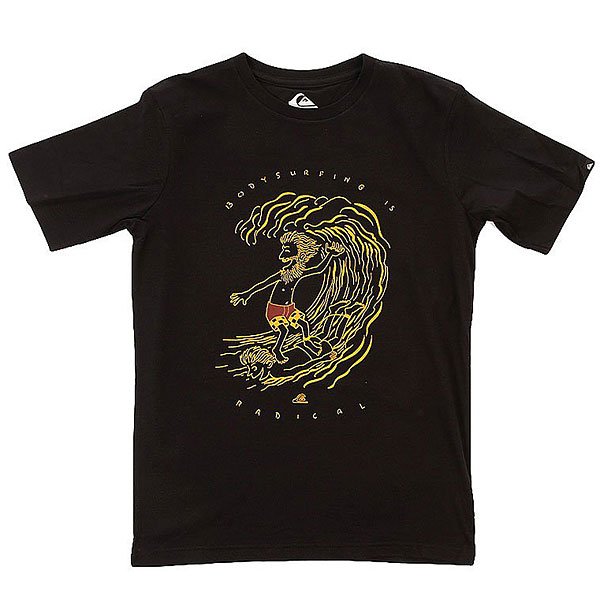 фото Футболка детская Quiksilver Radical Surfing Tees Anthracite