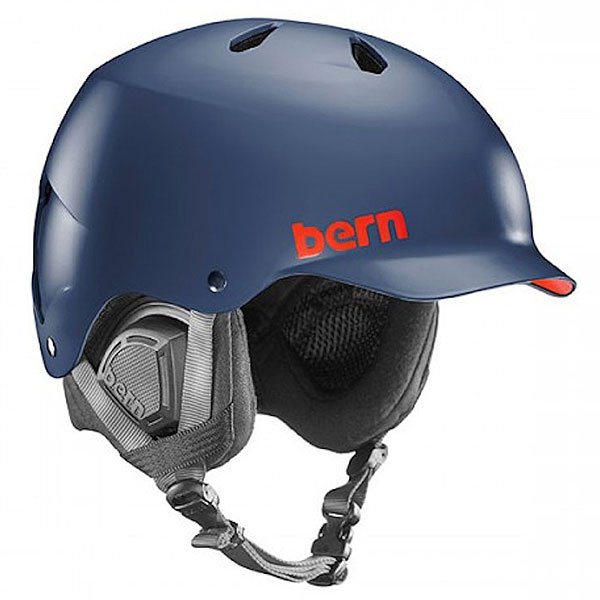 фото Шлем для сноуборда Bern Snow Eps Watts Eps Matte Navy Blue/Black Liner