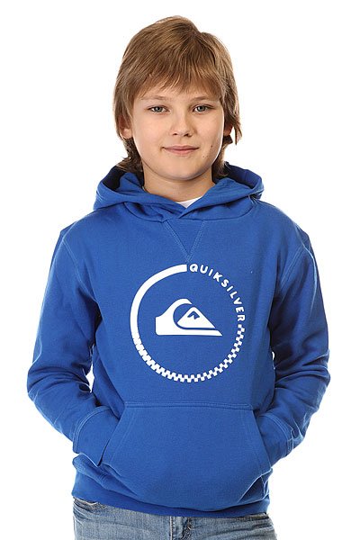 фото Толстовка кенгуру детская Quiksilver Everyday Ctichecy Otlr Turkish Sea