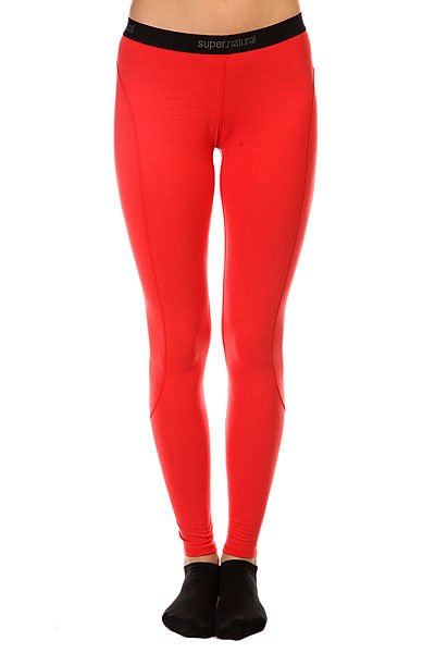 фото Термобелье (низ) женский Super Natural Base Tight 175 Red