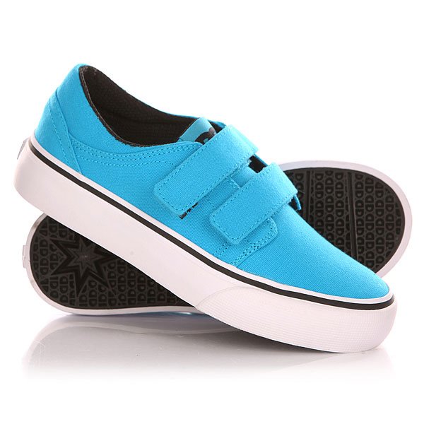 фото Кеды кроссовки низкие детские DC Trase V B Shoe Bright Blue