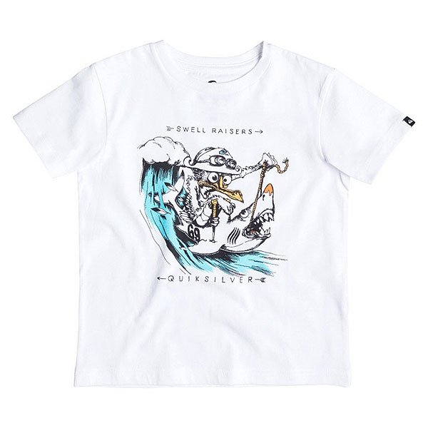 фото Футболка детская Quiksilver Seagull Raiser Tees White