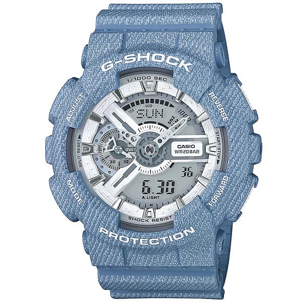 фото Электронные часы Casio G-Shock Ga-110Dc-2A7 Light Blue