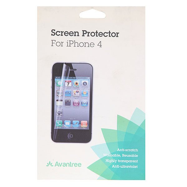 фото Пленка для защиты экрана Avantree Iphone 4 Clear