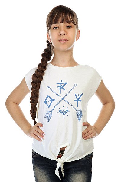 фото Футболка детская Roxy Rock Tees Sand Piper