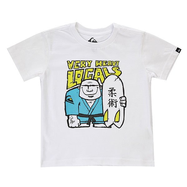 фото Футболка детская Quiksilver Classic T B A35 K Tees White