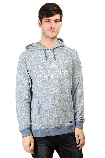 фото Толстовка кенгуру Quiksilver Road Trip Hood Otlr Federal Blue