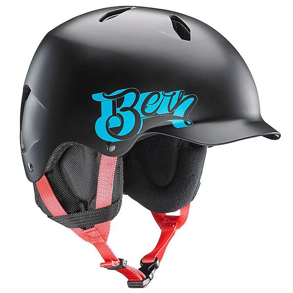 фото Шлем для сноуборда детский Bern Snow EPS Bandito Satin Black Baseball/Black Liner
