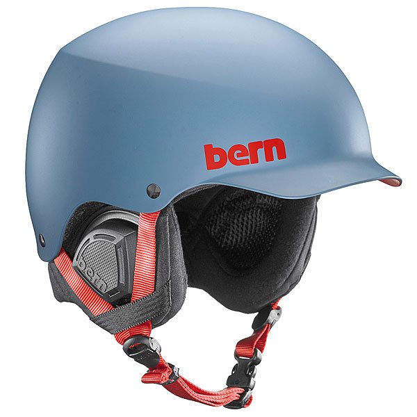 фото Шлем для сноуборда Bern Snow EPS Baker Matte Steel Blue/Black Liner