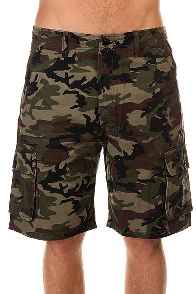 фото Шорты джинсовые Quiksilver Deluxe Deluxe Camoflage