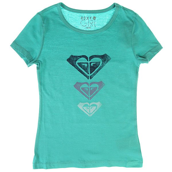 фото Футболка детская Roxy Basic Tee Baltic Logo Blue