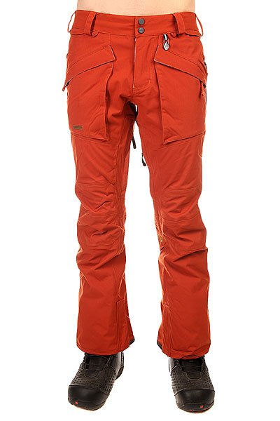 фото Штаны сноубордические Volcom Stress Pant Rust