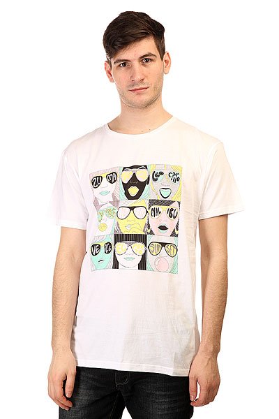 фото Футболка Quiksilver Spot Check Tee White