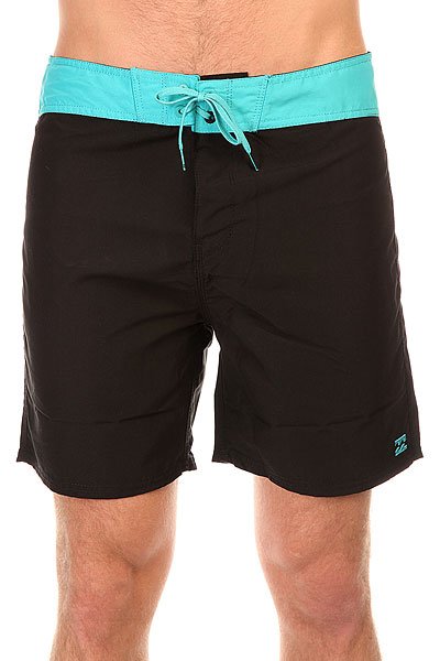 фото Шорты пляжные Billabong All Day Shortcut 17 Black/Aqua