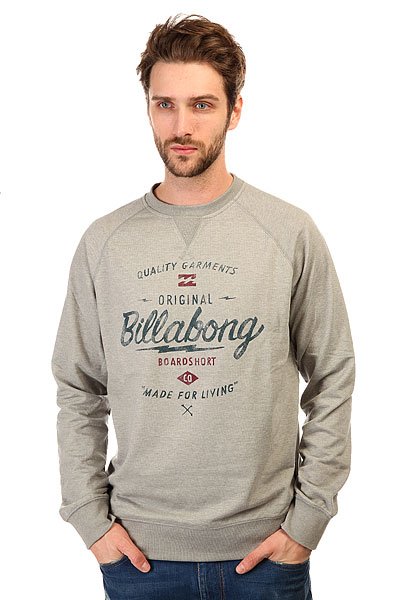 фото Толстовка свитшот Billabong Chopper Neutral Grey