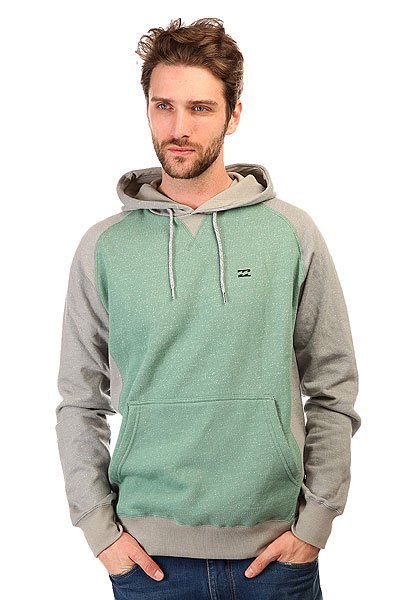 фото Толстовка кенгуру Billabong Balance Hood Smoke Jade