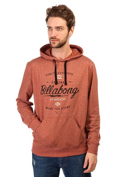 фото Толстовка кенгуру Billabong Chopper Hood Burnt Orange