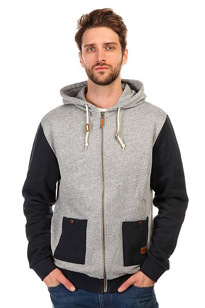 фото Толстовка кенгуру Billabong Surrender Zip Hood Indigo