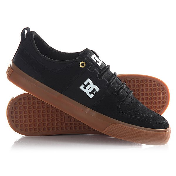 фото Кеды кроссовки низкие DC Lynx Vulc Black/Gum