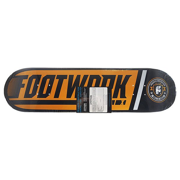 фото Дека для скейтборда для скейтборда Footwork Progress Shred Yellow 32.5 x 8.25 (21 см)