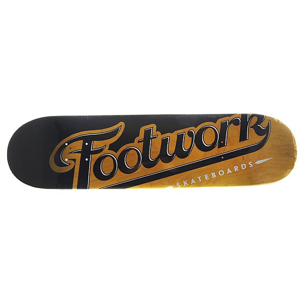фото Дека для скейтборда для скейтборда Footwork Original Lucky Yellow 31.3 x 7.87 (19.9 см)