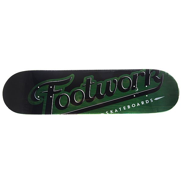 фото Дека для скейтборда для скейтборда Footwork Original Lucky Green 31.2 x 7.75 (19.7 см)