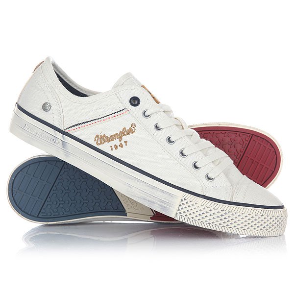 фото Кеды кроссовки низкие Wrangler Starry Low Canvas White