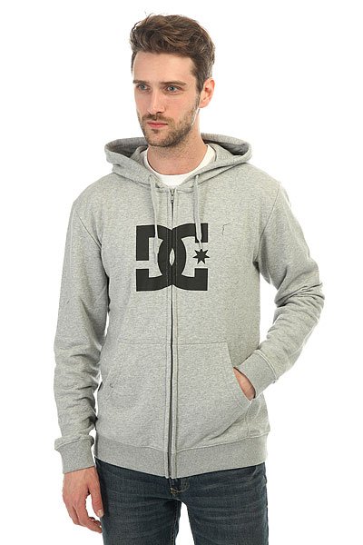 фото Толстовка классическая DC Star Zh Heather Grey/Black