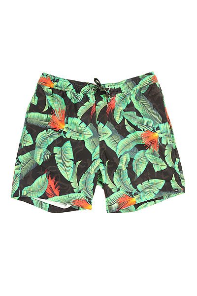 фото Шорты пляжные Quiksilver Glitched 17 Green Gecko