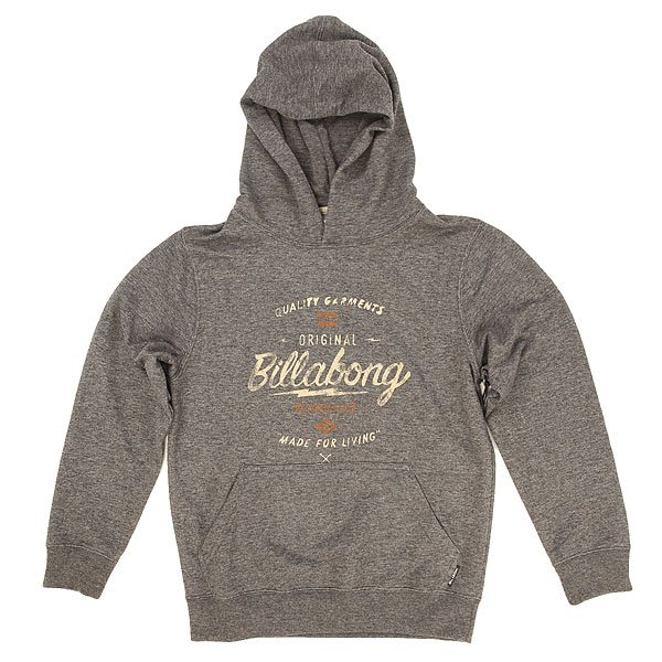 фото Толстовка кенгуру детская Billabong Chopper Boys Ho Black