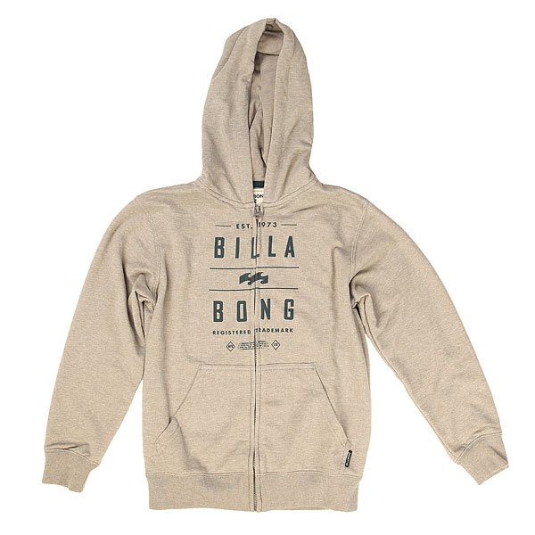 фото Толстовка классическая детская Billabong Mast Boys Zh Neutral Grey