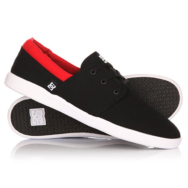 фото Кеды кроссовки низкие DC Haven Black/Red