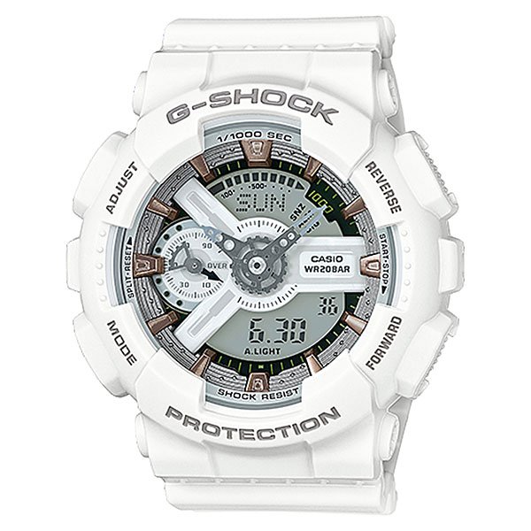 фото Электронные часы Casio G-Shock Gma-s110cm-7a2 White