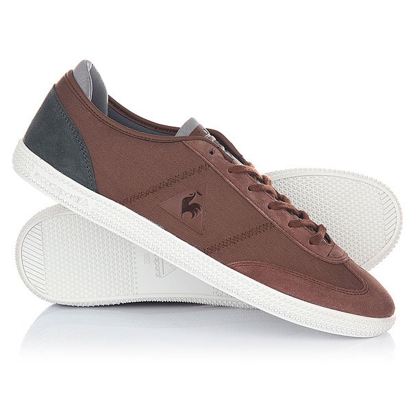 фото Кеды кроссовки низкие Le Coq Sportif Castillon Twill Cvs/Tech Nylon Ginger Br