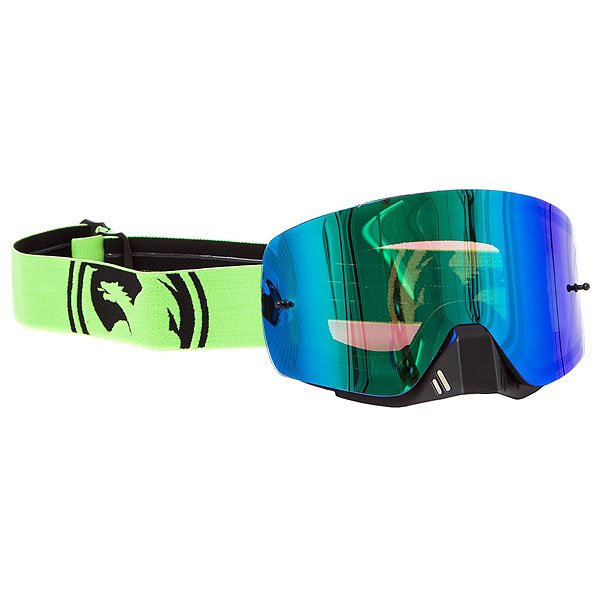 фото Маска Dragon Nfxs Green-black Split Green Ion/Clear