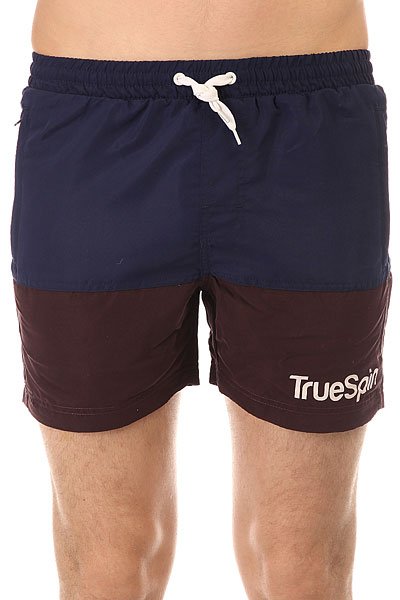 фото Шорты классические TrueSpin Core Shorts Navy/Brown
