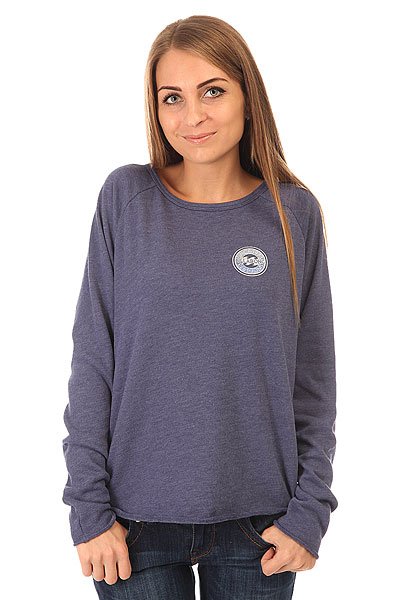 фото Толстовка классическая женская Billabong Michy Corporate Blue Cruz