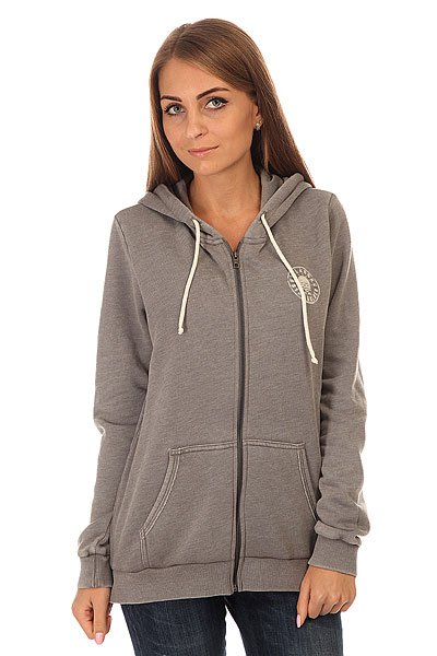 фото Толстовка классическая женская Billabong Stay Golden Dk Athl Grey