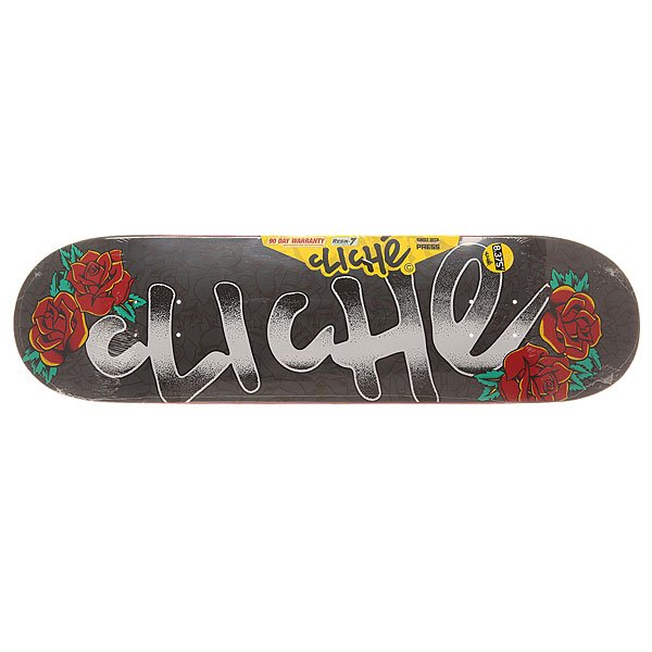 фото Дека для скейтборда для скейтборда Cliche S6 Hyb Handwritten Tattoo Multi 31.8 x 8.375 (21.3 см)