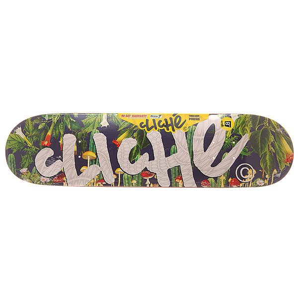 фото Дека для скейтборда для скейтборда Cliche S6 Hyb Handwritten Psyche Multi 31.6 x 8 (20.3 см)