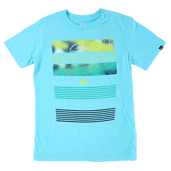 

Футболка детская Quiksilver Line Up Tees Bluefish