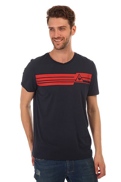 фото Футболка Le Coq Sportif Boucry Tee Dress Blues