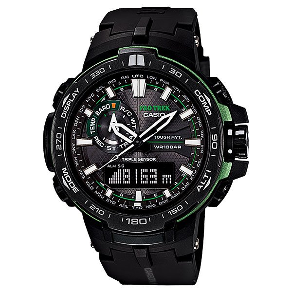 фото Кварцевые часы Casio Sport PRW-6000Y-1A Black