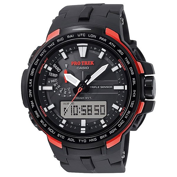 фото Кварцевые часы Casio Sport PRW-6100Y-1E Black