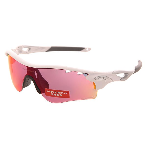 Oakley Radarlock Path Polished White Prizm Road N Persimmon Vented