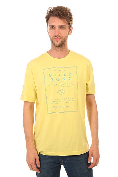 фото Футболка Billabong Divide Dust Yellow